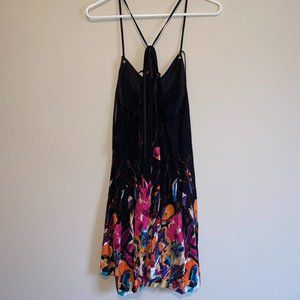 suspender long skirt，size L